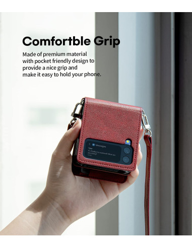 GOOSPERY funda WALLET GALAXY Z FLIP 4 VINO