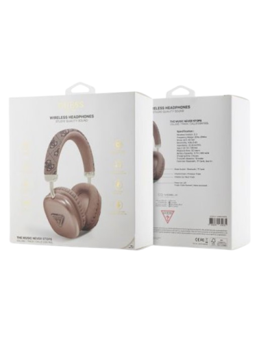 GUESS AURICULAR BLUETOOTH TRIANGLE MARRON
