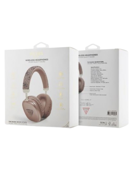 GUESS AURICULAR BLUETOOTH TRIANGLE MARRON