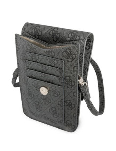 GUESS BANDOLERA 4G TRIANGLE GRIS 2