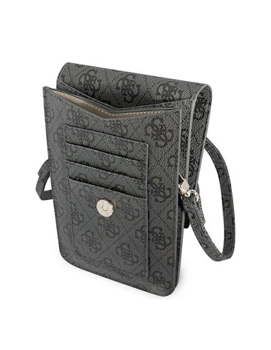 GUESS BANDOLERA 4G TRIANGLE GRIS