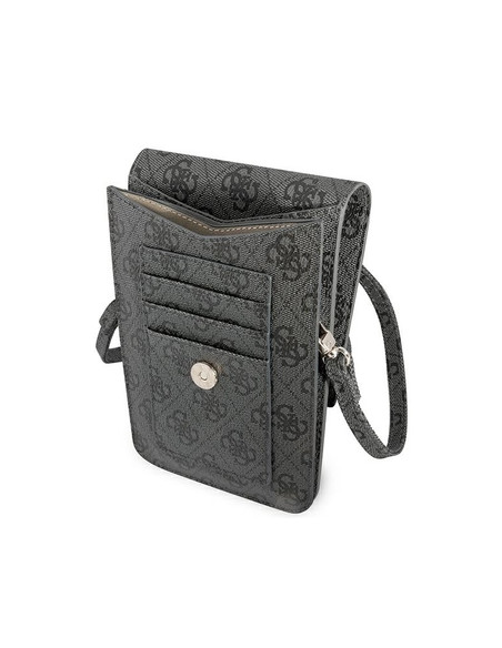 GUESS BANDOLERA 4G TRIANGLE GRIS