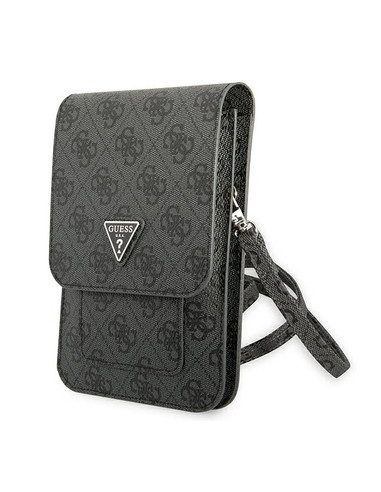 GUESS BANDOLERA 4G TRIANGLE GRIS
