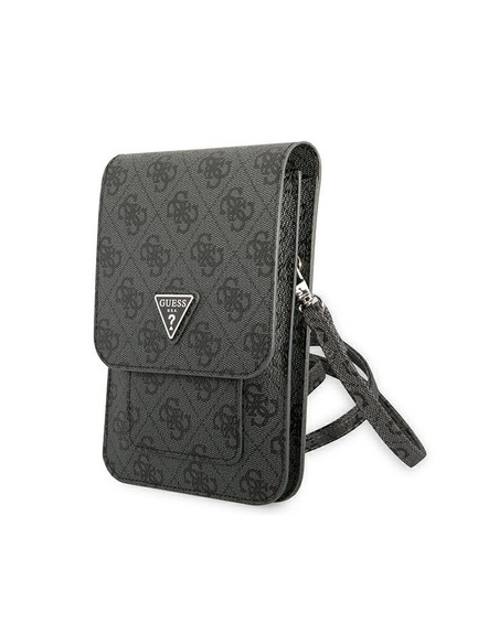 GUESS BANDOLERA 4G TRIANGLE GRIS