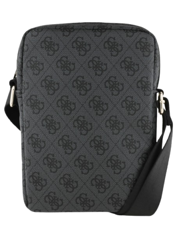 GUESS BANDOLERA 8" 4G TRIANGLE LOGO GRIS