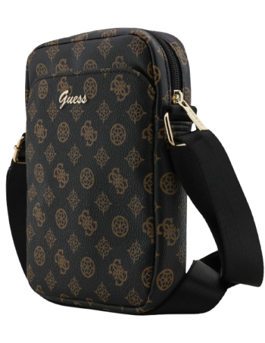 GUESS BANDOLERA 8" PEONY NEGRO