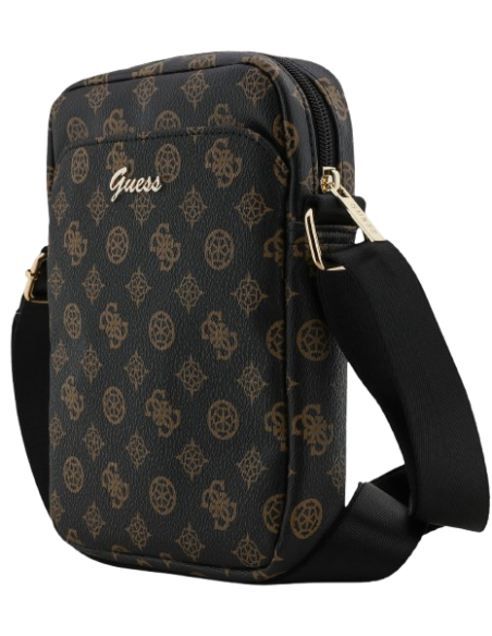 GUESS BANDOLERA 8" PEONY NEGRO