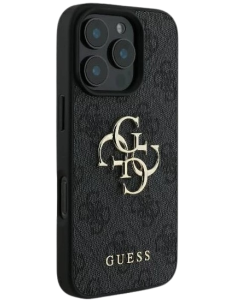 GUESS CARCASA 4G BIG LOGO IPHONE 16 PRO MAX GRIS 2