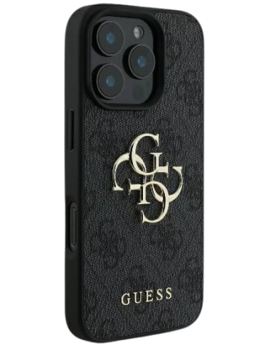 GUESS CARCASA 4G BIG LOGO IPHONE 16 PRO MAX GRIS