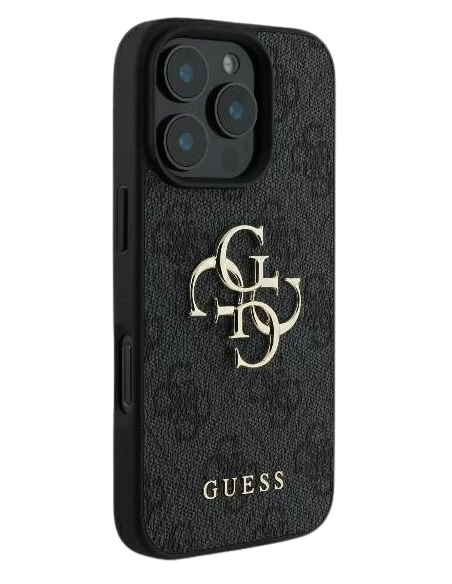 GUESS CARCASA 4G BIG LOGO IPHONE 16 PRO MAX GRIS