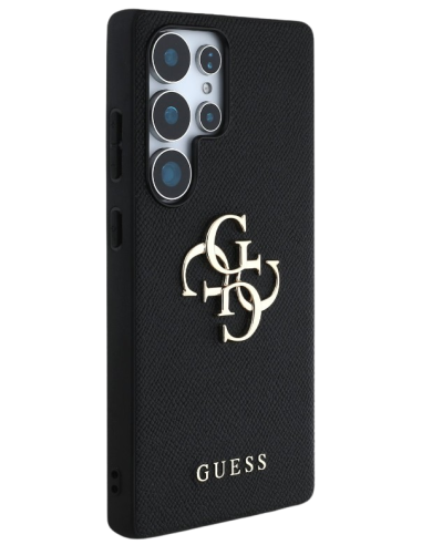 GUESS CARCASA 4G GRAINED SAMSUNG GALAXY S25 ULTRA NEGRO