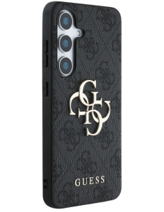GUESS CARCASA 4G METAL LOGO SAMSUNG GALAXY S25 GRIS 2