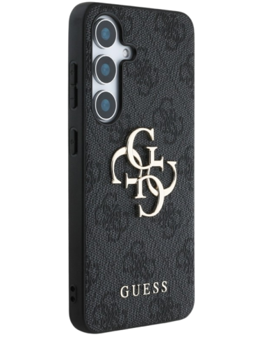 GUESS CARCASA 4G METAL LOGO SAMSUNG GALAXY S25 GRIS