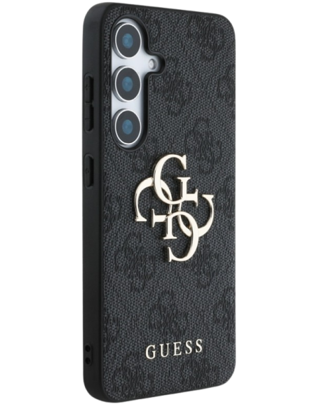 GUESS CARCASA 4G METAL LOGO SAMSUNG GALAXY S25 GRIS