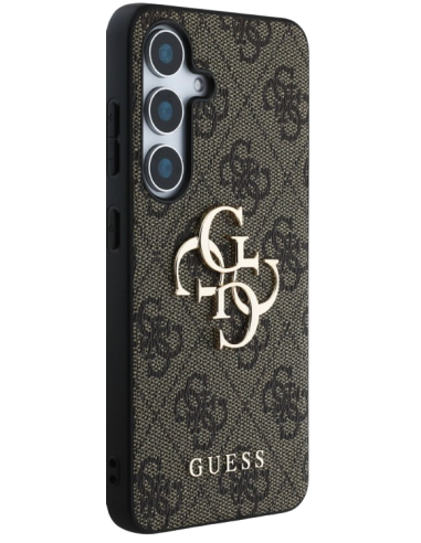 GUESS CARCASA 4G METAL LOGO SAMSUNG GALAXY S25 MARRON