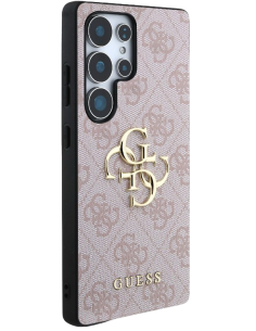 GUESS CARCASA 4G METAL LOGO SAMSUNG GALAXY S25 ULTRA ROSA 2