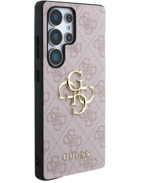 GUESS CARCASA 4G METAL LOGO SAMSUNG GALAXY S25 ULTRA ROSA