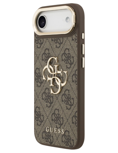 GUESS CARCASA 4G SOPORTE CAMARA IPHONE AIR MARRON