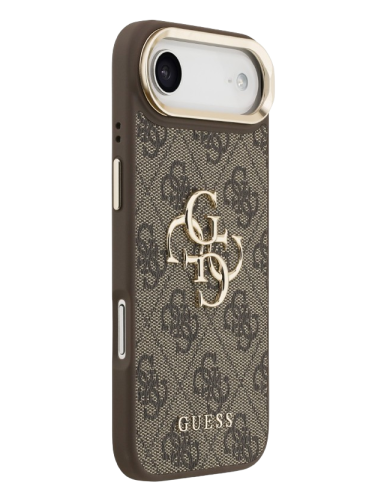 GUESS CARCASA 4G SOPORTE CAMARA IPHONE AIR MARRON