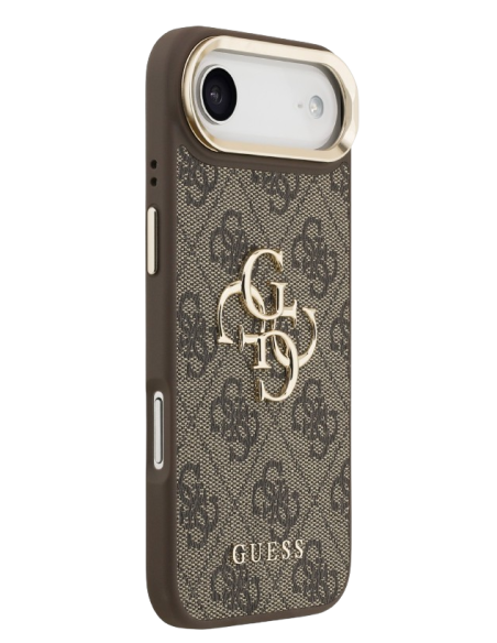 GUESS CARCASA 4G SOPORTE CAMARA IPHONE AIR MARRON
