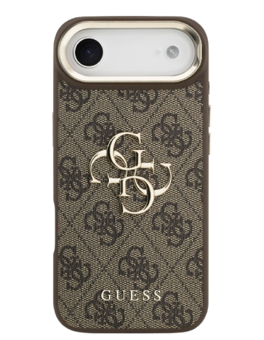 GUESS CARCASA 4G SOPORTE CAMARA IPHONE AIR MARRON