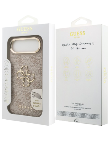 GUESS CARCASA 4G SOPORTE CAMARA IPHONE AIR ROSA
