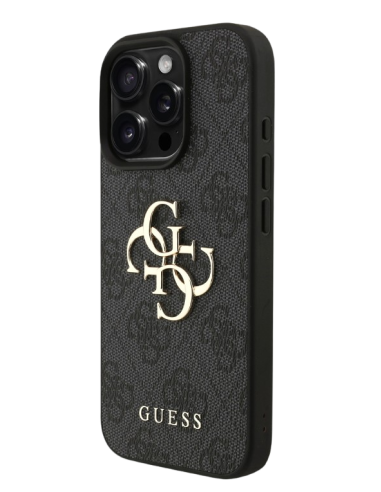 GUESS CARCASA 4G STRAP IPHONE 13 PRO MAX NEGRO