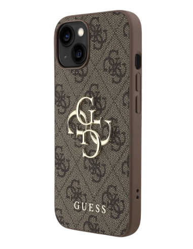 GUESS CARCASA 4G STRAP IPHONE 17e/16e MARRON