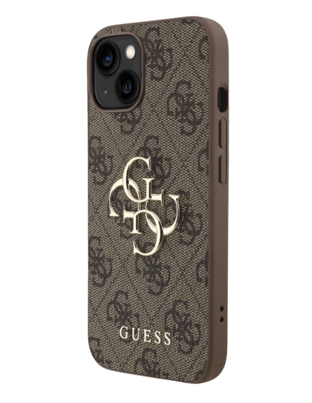 GUESS CARCASA 4G STRAP IPHONE 17e/16e MARRON