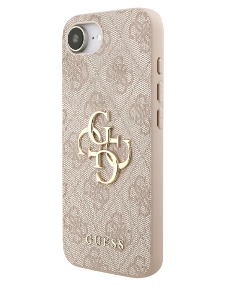 GUESS CARCASA 4G STRAP IPHONE 17e/16e ROSA