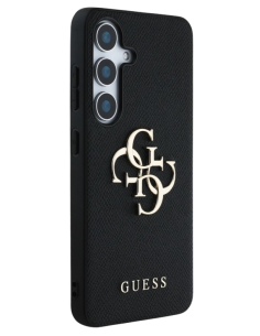 GUESS CARCASA GRAINED 4G SAMSUNG GALAXY S25 NEGRO 2