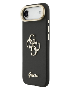 GUESS CARCASA GRAINED 4G SOPORTE CAMARA IPHONE AIR NEGRO 2