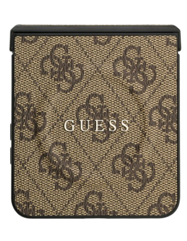 GUESS CARCASA MAGSAFE 4G SAMSUNG Z FLIP 7 MARRON
