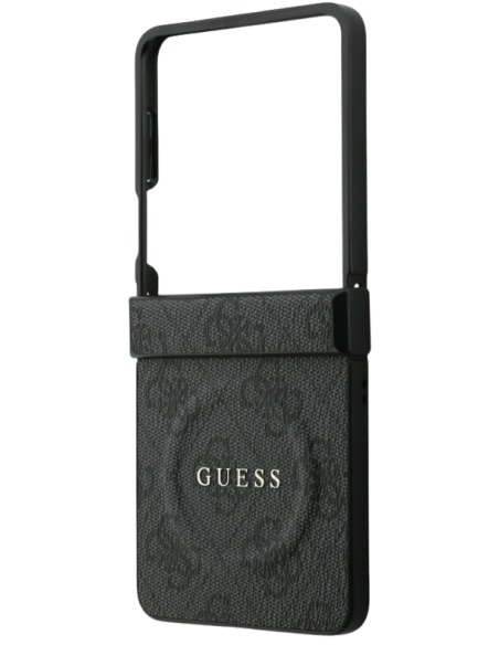 GUESS CARCASA MAGSAFE 4G SAMSUNG Z FLIP 7 NEGRO