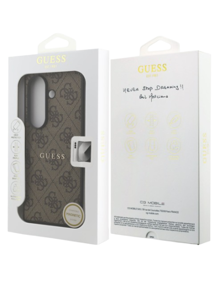 GUESS CARCASA MAGSAFE 4G Z FOLD 7 MARRON