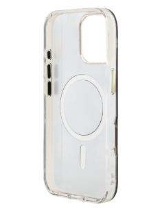 GUESS CARCASA MAGSAFE MIRROR GLITTER IPHONE 16 PRO MAX DORADO 2