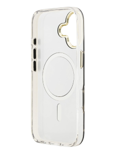 GUESS CARCASA MAGSAFE MIRROR GLITTER IPHONE 17 DORADO 2
