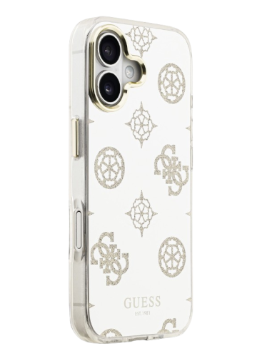 GUESS CARCASA MAGSAFE MIRROR GLITTER IPHONE 17 DORADO