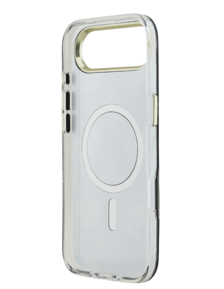 GUESS CARCASA MAGSAFE MIRROR GLITTER IPHONE AIR DORADO
