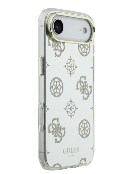 GUESS CARCASA MAGSAFE MIRROR GLITTER IPHONE AIR DORADO