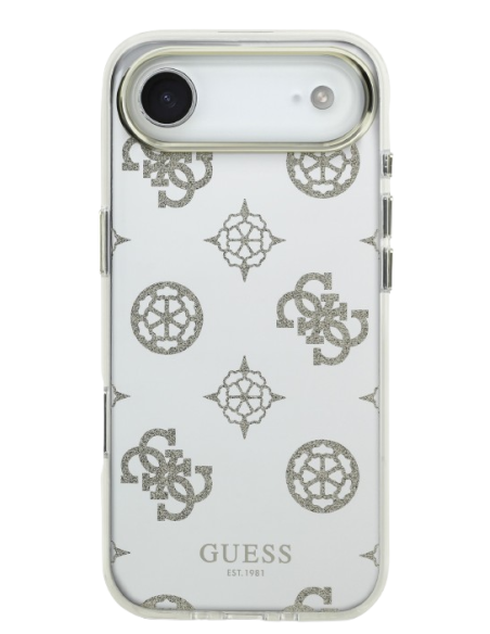 GUESS CARCASA MAGSAFE MIRROR GLITTER IPHONE AIR DORADO