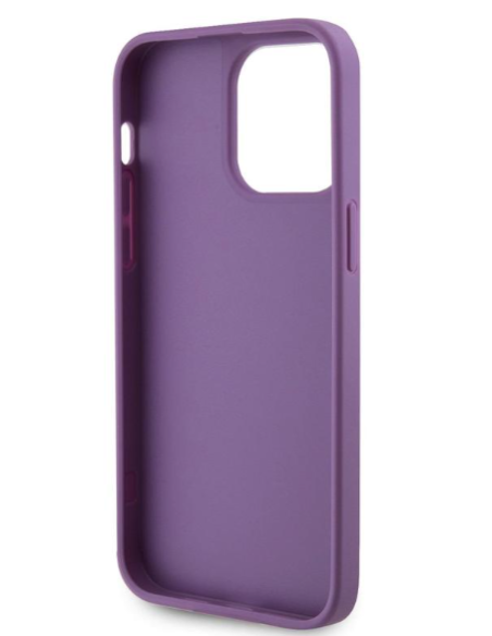 GUESS CARCASA RHINESTONE IPHONE 15 PRO MAX LILA