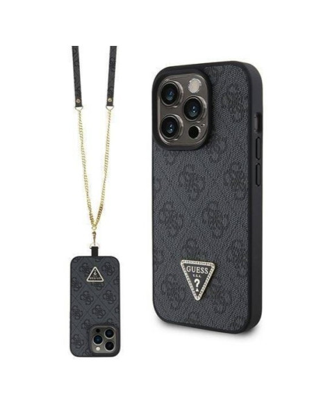 GUESS COLGANTE 4G CROSSBODY NEGRO