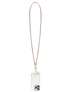 GUESS COLGANTE CHARM RHINESTONE CHARM ROSA 2