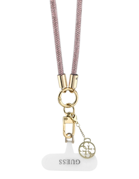 GUESS COLGANTE CHARM RHINESTONE CHARM ROSA