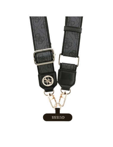 GUESS COLGANTE UNIVERSAL 4G STRASS NEGRO