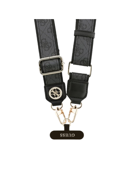 GUESS COLGANTE UNIVERSAL 4G STRASS NEGRO
