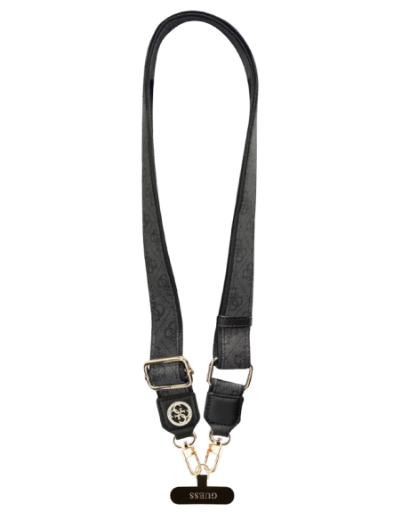 GUESS COLGANTE UNIVERSAL 4G STRASS NEGRO