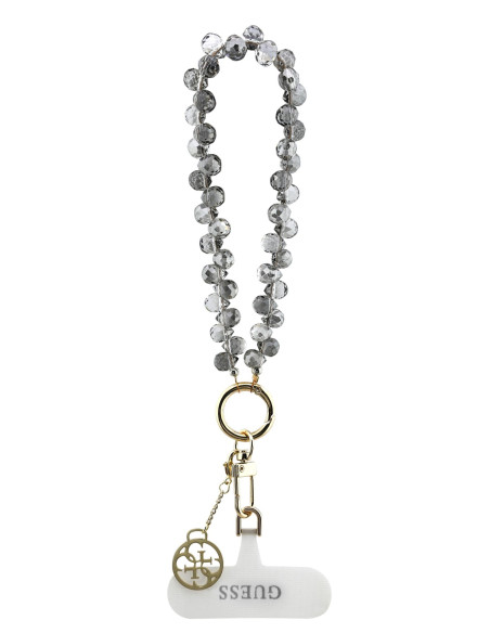 GUESS CORDON DE MANO CHARM CRYSTAL NEGRO