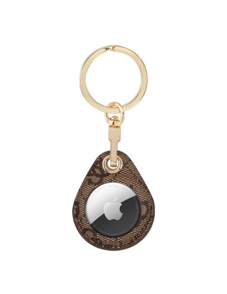 GUESS FUNDA  AIRTAG 4G MARRON